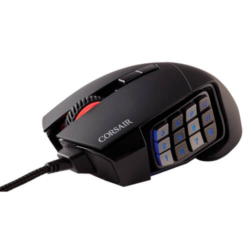 Raton Corsair Gaming Scimitar Pro Rgb Negro | Quonty.com | CH-9304111-EU
