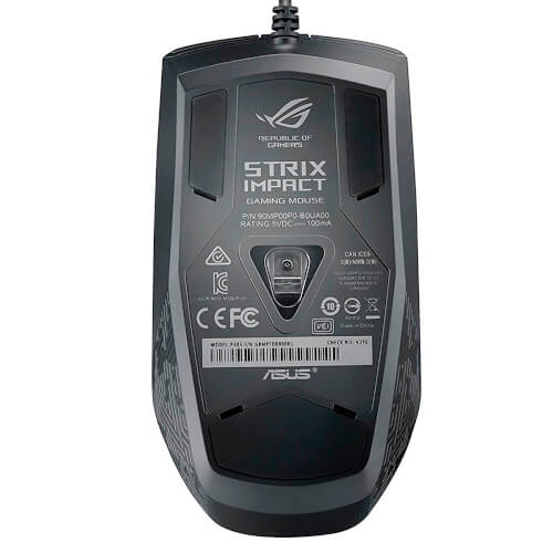 Raton Asus Rog Strix Impact | Quonty.com | 90MP00P0-B0UA00
