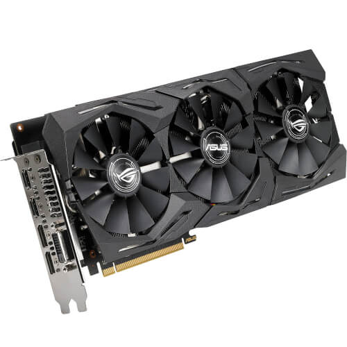 Vga Asus Rog-Strix-Rx580-8g-Gaming | Quonty.com | 90YV0AK2-M0NA00