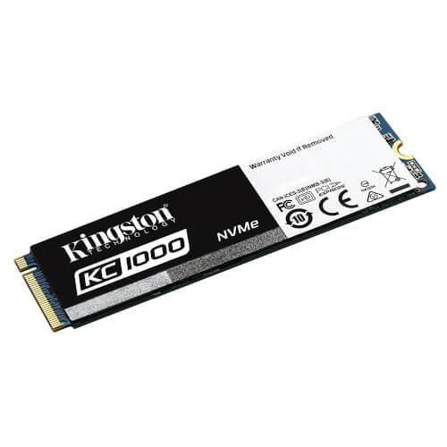 Kingston Ssd Kc1000 - 960gb Nvme | Quonty.com | SKC1000/960G