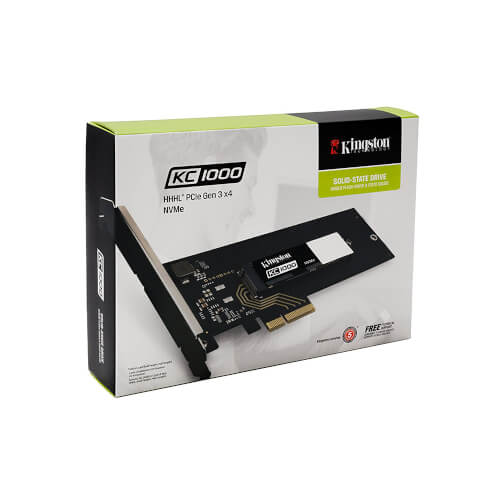 Kingston Ssd Kc1000 - 960gb Kc1000 | Quonty.com | SKC1000H/960G