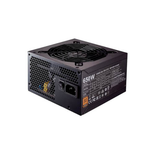 Fuente Alimentacion Cooler Master Mwe 650 650w 80+ Bronze | Quonty.com | MPX-6501-ACAAB-EU