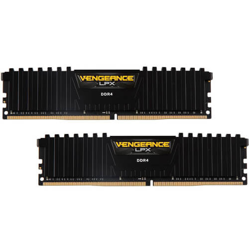 Corsair Ddr4 32gb (2x16) 3200mhz Cl16 Vengeance Lpx Black | Quonty.com | CMK32GX4M2D3200C16