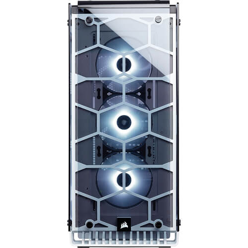 Caja Semitorre/Atx Corsair Crystal 570x Rgb Blanca | Quonty.com | CC-9011110-WW