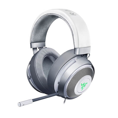 Auriculares Razer Kraken 7.1 V2 Oval Mercury Ed. | Quonty.com | RZ04-02060300-R3M1