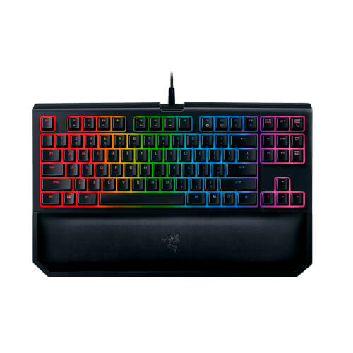 Teclado Razer Blackwidow Tournament Ed. Chroma V2 Yellow | Quonty.com | RZ03-02191400-R311