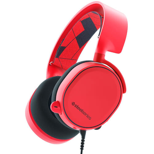 Auriculares Steelseries - Arctis 3 Solar Red | Quonty.com | 61435