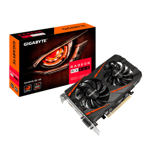 Vga Gigabyte Gv-Rx560gaming Oc-4gd 2.0 | Quonty.com | GVRX560GO4-00-G2