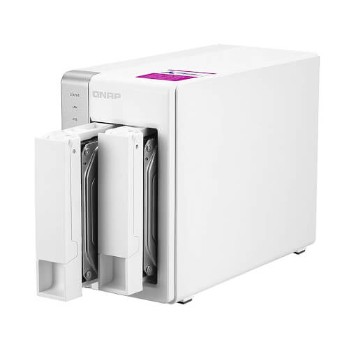 Qnap Ts-231p2 Nas Torre Ethernet Color Blanco | Quonty.com | TS-231P2-4G