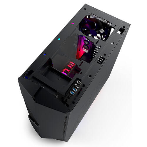 Caja Semitorre Nzxt Noctis 450 Mid Rog Edition | Quonty.com | CA-RO450-G1