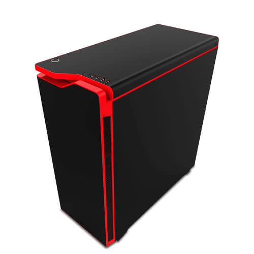 Caja Semitorre/Atx Nzxt H440 Usb3.1 Negro/Rojo | Quonty.com | CA-H442W-M1