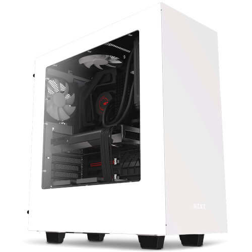 Caja Semitorre Nzxt S340 Mid Blanco | Quonty.com | CA-S340W-W1
