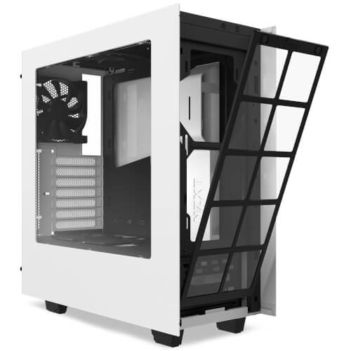 Caja Semitorre Nzxt S340 Mid Blanco | Quonty.com | CA-S340W-W1