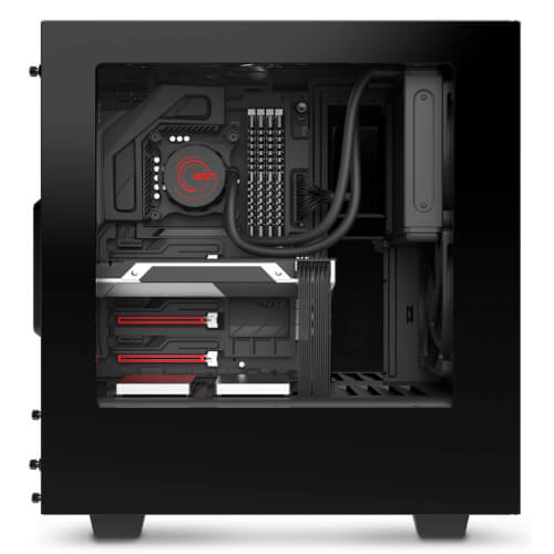 Caja Semitorre Nzxt S340 Mid Negro | Quonty.com | CA-S340W-B1