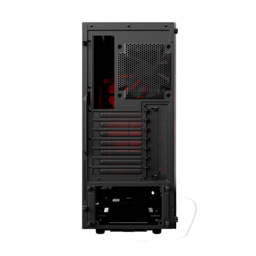 Caja Semitorre Nzxt S340 Mid Negro Y Rojo | Quonty.com | CA-S340MB-GR