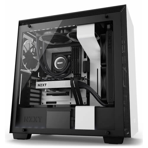 Caja Semitorre/E-Atx Nzxt H700i Smart Atx Blanco | Quonty.com | CA-H700W-WB