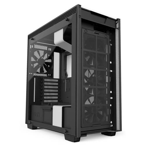 Caja Semitorre/E-Atx Nzxt H700i Smart Atx Blanco | Quonty.com | CA-H700W-WB
