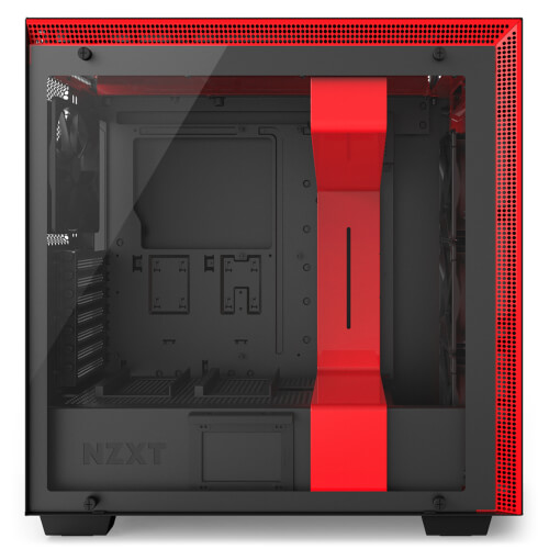 Caja Semitorre/Atx Nzxt H700i Usb3.1 Negro/Rojo | Quonty.com | CA-H700W-BR