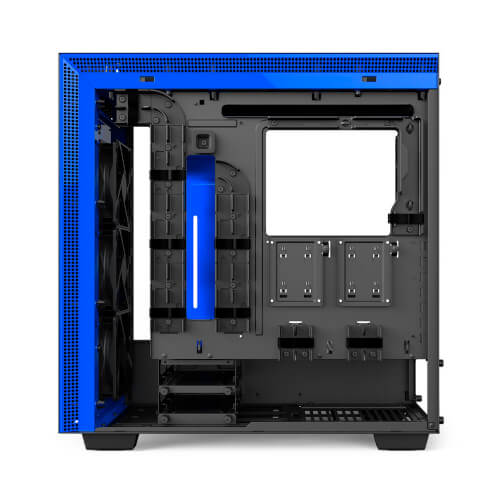 Caja Semitorre Nzxt H700i Smart Atx Negro Y Azul | Quonty.com | CA-H700W-BL