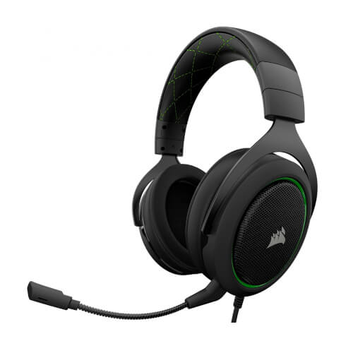 Auriculares Corsair Hs50 Stereo Verde | Quonty.com | CA-9011171-EU