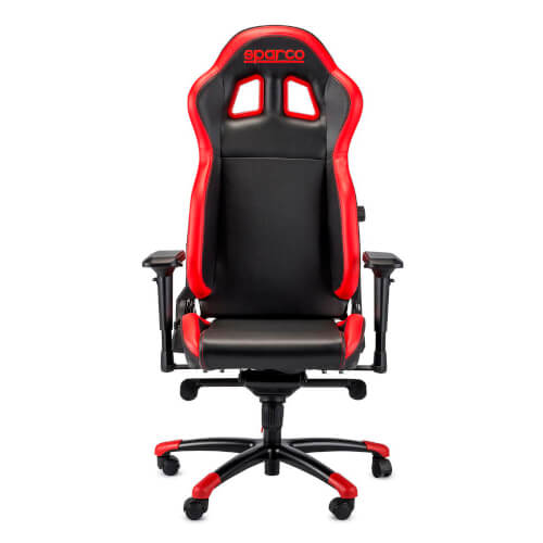 Sparco Silla Gaming Grip. Negro/ Rojo | Quonty.com | 00976NRRS