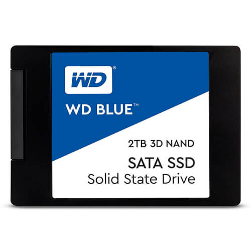 Ssd Western Digital Wd Blue Sata 2.5&Quot; 2tb 3d1 | Quonty.com | WDS200T2B0A