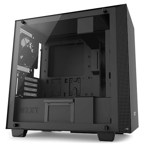 Caja Semitorre/Mat Nzxt H400i Usb3.0 Negro Vidrio Templado | Quonty.com | CA-H400W-BB