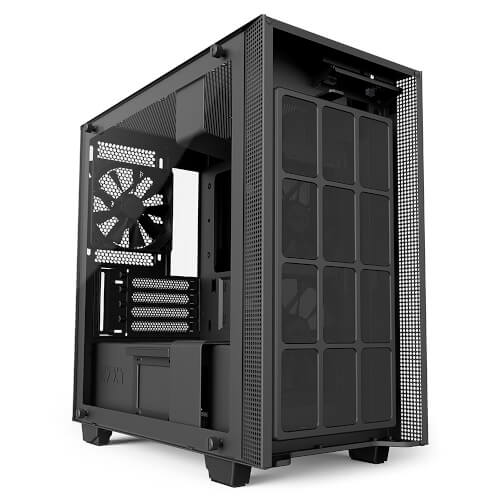 Caja Semitorre/Mat Nzxt H400i Usb3.0 Negro Vidrio Templado | Quonty.com | CA-H400W-BB