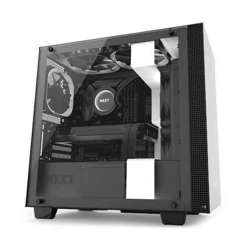 Caja Semitorre Nzxt H400i Smart Matx Negro Y Blanco (Ca-H400 | Quonty.com | CA-H400W-WB