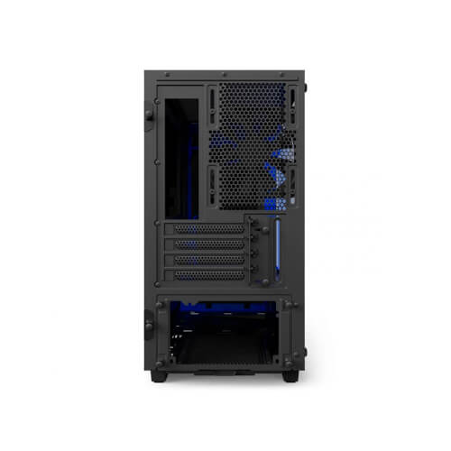 Caja Semitorre/Matx Nzxt H400i Negro/Azul | Quonty.com | CA-H400W-BL