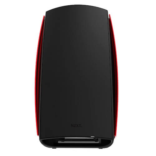 Caja Semitorre Nzxt Manta Mini Itx Con Ventana Negro Y Rojo | Quonty.com | CA-MANTW-M2