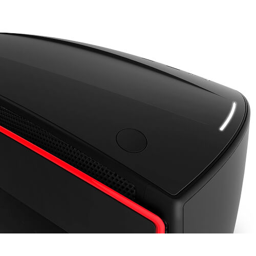 Caja Semitorre Nzxt Manta Mini Itx Con Ventana Negro Y Rojo | Quonty.com | CA-MANTW-M2