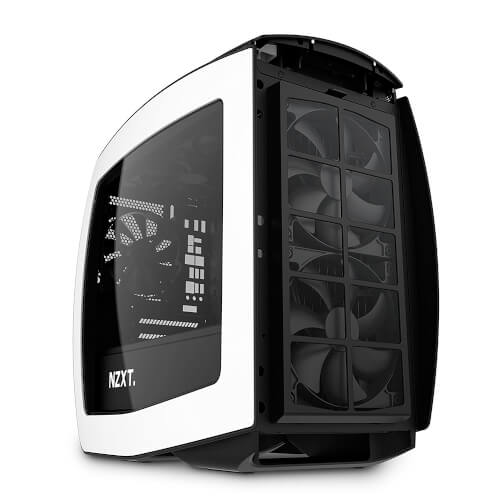 Caja Semitorre Nzxt Manta Mini Itx Con Ventana Negro Y Blanc | Quonty.com | CA-MANTW-W1