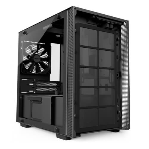 Caja Semitorre Nzxt H200i Negro Mate | Quonty.com | CA-H200W-BB