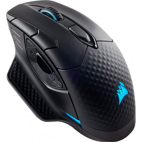 Raton Corsair Dark Core Rgb Negro Wireless/Wired 16000 Dpi | Quonty.com | CH-9315011-EU