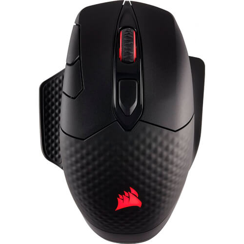 Raton Corsair Dark Core Rgb Negro Wireless/Wired 16000 Dpi | Quonty.com | CH-9315011-EU