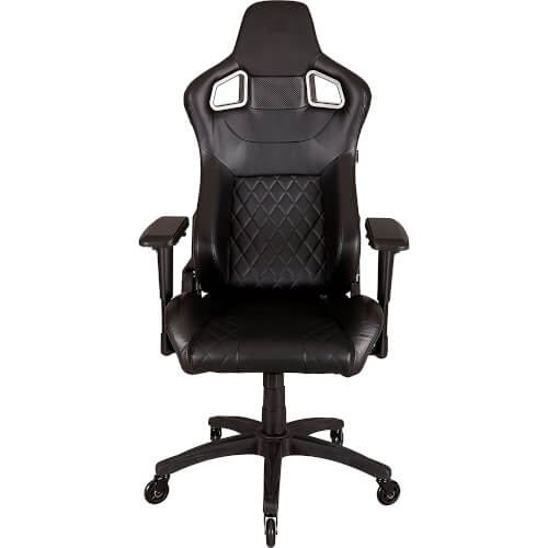 Silla Corsair Gaming T1 Race 2018 Edit. Negra/Negra | Quonty.com | CF-9010011-WW