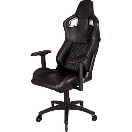 Silla Corsair Gaming T1 Race 2018 Edit. Negra/Negra | Quonty.com | CF-9010011-WW