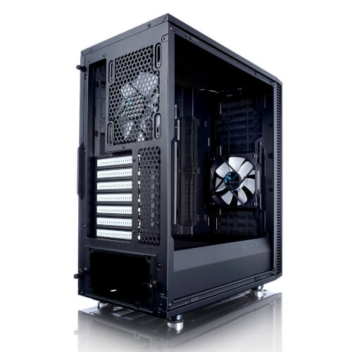 Fractal Caja Define C, Black Con Ventana Atx | Quonty.com | FD-CA-DEF-C-BK-W