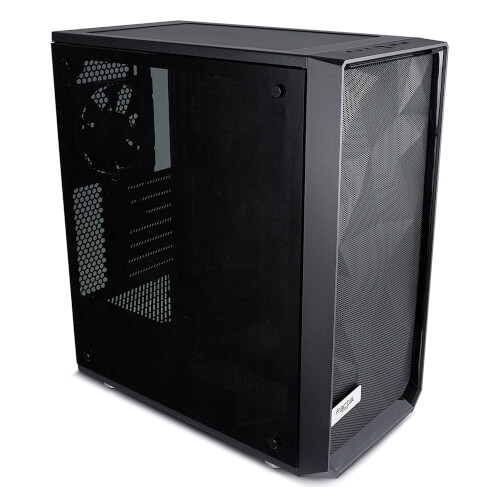Fractal Caja Meshify C Blackout Ventana Cristal Templado Atx | Quonty.com | FD-CA-MESH-C-BKO-TG