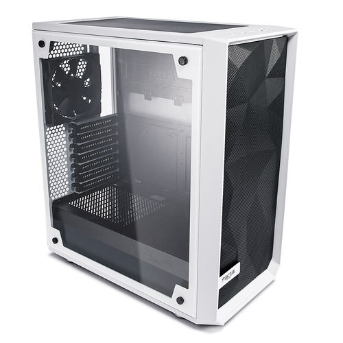 Caja Semitorre/Atx Fractal Meshify C White Ventana Cristal | Quonty.com | FD-CA-MESH-C-WT-TGC