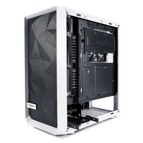 Caja Semitorre/Atx Fractal Meshify C White Ventana Cristal | Quonty.com | FD-CA-MESH-C-WT-TGC
