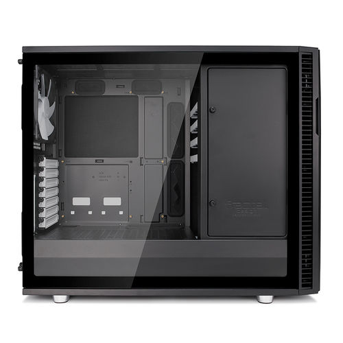 Caja Semitorre/Eatx Fractal Define R6 Black | Quonty.com | FD-CA-DEF-R6-BK-TG