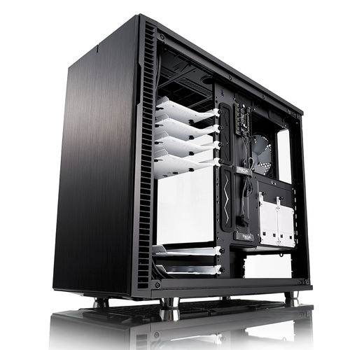 Caja Semitorre/Eatx Fractal Define R6 Black | Quonty.com | FD-CA-DEF-R6-BK-TG