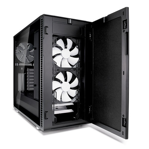 Caja Semitorre/Eatx Fractal Define R6 Black | Quonty.com | FD-CA-DEF-R6-BK-TG