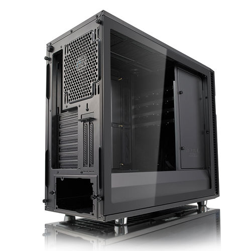 Caja Semitorre/Eatx Fractal Define R6 Grey Ventana Cristal | Quonty.com | FD-CA-DEF-R6-GY-TG