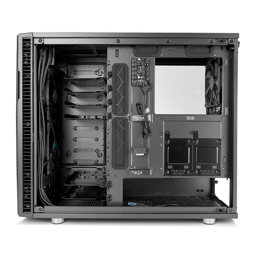 Caja Semitorre/Eatx Fractal Define R6 Grey Ventana Cristal | Quonty.com | FD-CA-DEF-R6-GY-TG