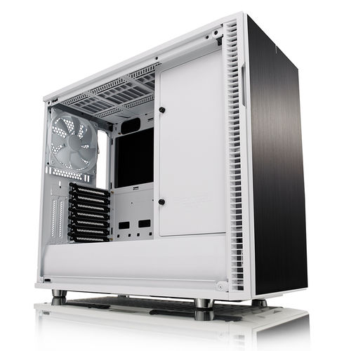 Caja Semitorre/Eatx Fractal Define R6 White Ventana Cristal | Quonty.com | FD-CA-DEF-R6-WT-TG