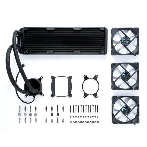 Refrigeración Liquida Fractal Celsius S36 Intel/Amd Black | Quonty.com | FD-WCU-CELSIUS-S36-BK