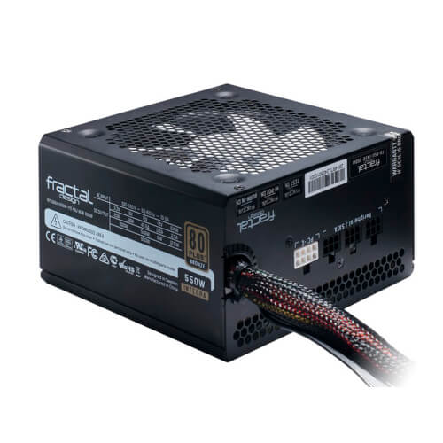 Fractal Fuente De Alimentación Integra M 550w 80 Plus Bronce | Quonty.com | FD-PSU-IN3B-550W